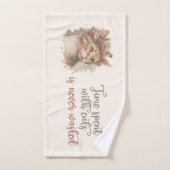 Tijd doorgebracht met katten nooit verspilde Schat Bad Handdoek (Handdoek)
