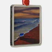 Tijd en eind 1999 metalen ornament (Rechts)