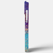 TIJD EN FAME-BEWUSTE MONOGRAM Case-Mate iPhone CASE (Achterkant / Links)