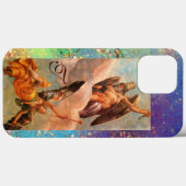 TIJD EN FAME-BEWUSTE MONOGRAM Case-Mate iPhone CASE (Achterkant (horizontaal))