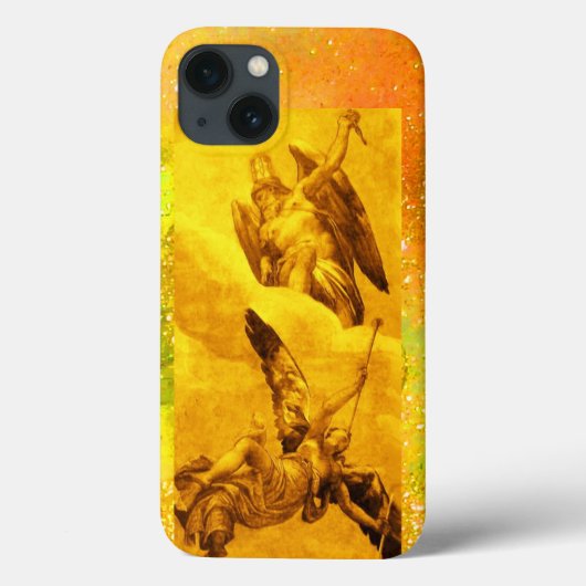 TIJD EN FAME VAN Goudgeel Goud Case-Mate iPhone Case (Achterkant)