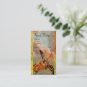 TIJD EN FAME VISITEKAARTJE (Staand voorkant)