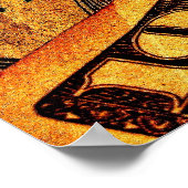 Tijd en geld Poster (Hoek)