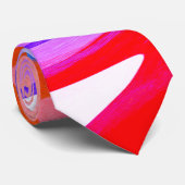 Tijd- en getijdekunst-mode stropdas (Opgerold)