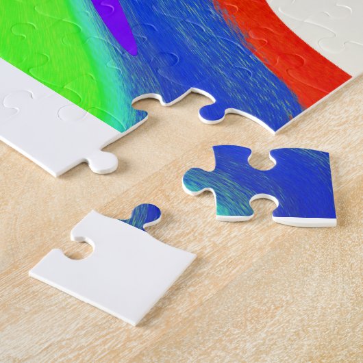 Tijd- en getijdenkunst legpuzzel (Zijkant)