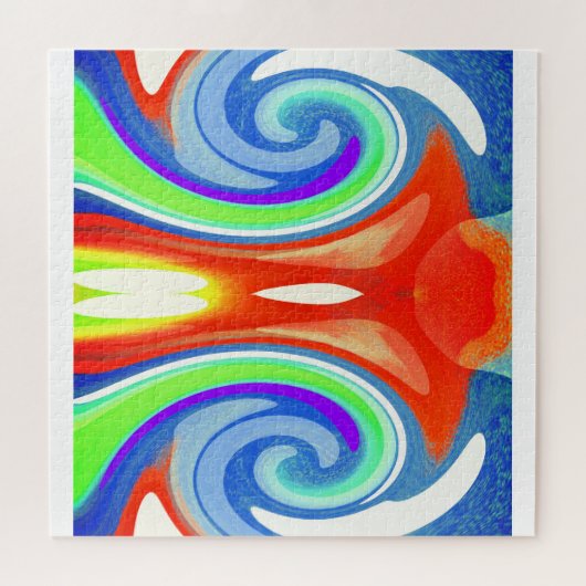 Tijd- en getijdenkunst legpuzzel (Horizontaal)