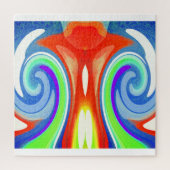 Tijd- en getijdenkunst legpuzzel (Verticaal)