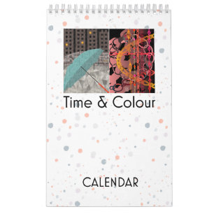 Tijd- en kleurenkalender kalender