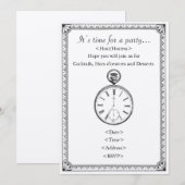 Tijd en klok Geaccepteerde partij Kaart (Voorkant / Achterkant)