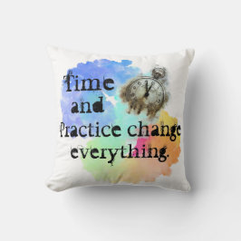 Tijd- en praktijkaanmoediging kussen