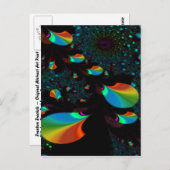 TIJD EN RUIMTE 2 ~ ABSTRACT BRIEFKAART KUNSTAFDRUK (Voorkant / Achterkant)