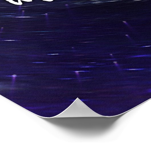 TIJD EN RUIMTE Familie Grappige Wetenschap Quote Poster (Hoek)