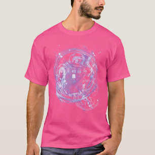 tijd-en ruimtevaartmachine t-shirt