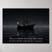 Tijd en seizoen poster (Voorkant)