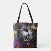Tijd en verbeelding tote bag (Achterkant)