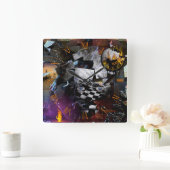 Tijd en verbeelding vierkante klok (Huis)