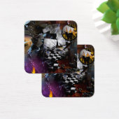 Tijd en verbeelding vierkante visitekaartjes (Bureau)