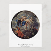 Tijd en waarheid door Nicolas Poussin Briefkaart (Voorkant)