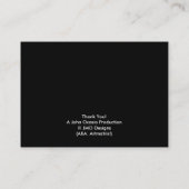 TIJD GENOEG! (Levering, koerier of boodschapper) v Visitekaartje (Achterkant)