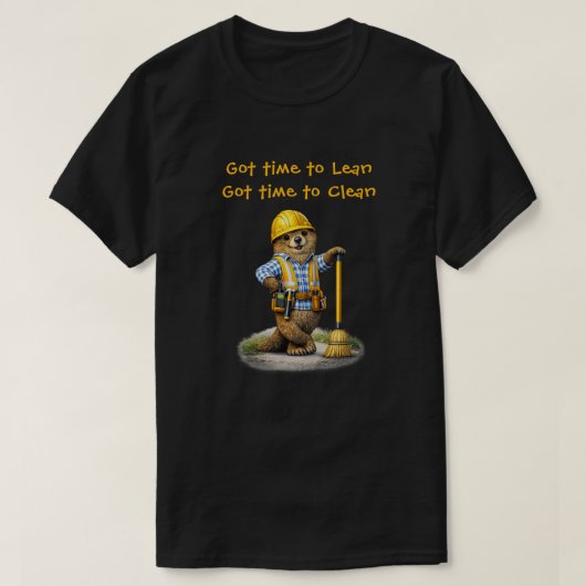 "Tijd genoeg" T-shirt (Design voorkant)