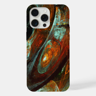 Tijd Gesplitste Abstracte Kunst iPhone 15 Pro Max Case