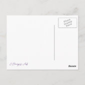 Tijd/glazen handen Potlood Tekening Surreale kunst Briefkaart (Achterkant)