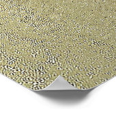 Tijd heelt alle wonden-voetafdrukken in het zand poster (Hoek)