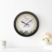 Tijd in de muur zelf grote klok (Huis)