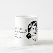 "Tijd in een fles" sarcasme mok (Center)