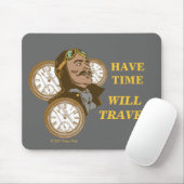 Tijd in Mousepad Muismat (Met muis)