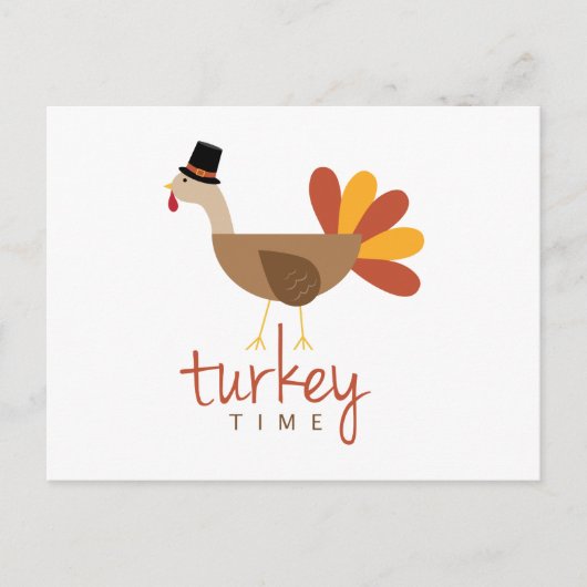 Tijd in Turkije Briefkaart (Voorkant)