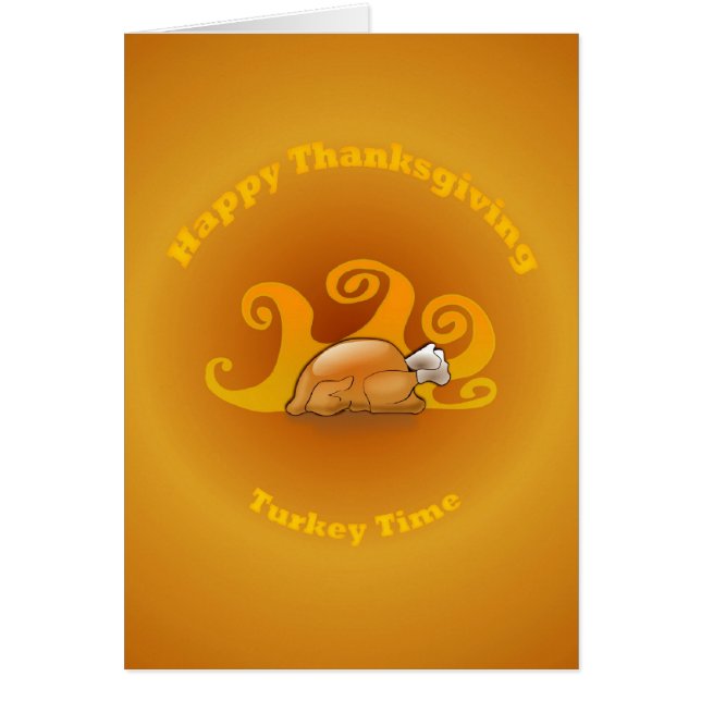 Tijd in Turkije - Thanksgiving binnenuitnodiging (Voorkant)