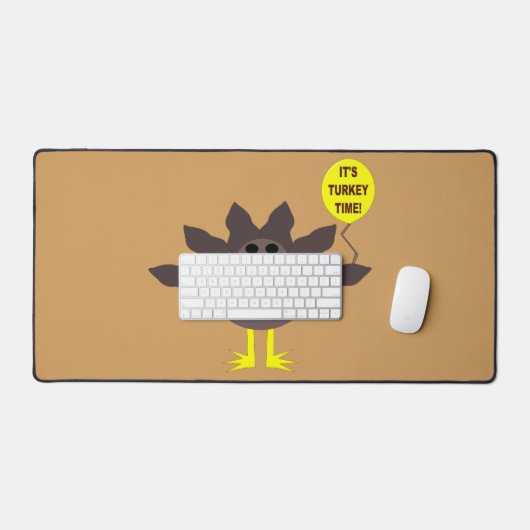 Tijd in Turkije - Thanksgiving Bureaumat (Keyboard & Muis)