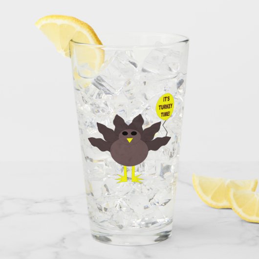 Tijd in Turkije - Thanksgiving Glas (Voorkant ijs)