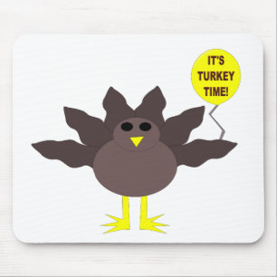 Tijd in Turkije Thanksgiving Mousepad Muismat