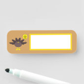 Tijd in Turkije - Thanksgiving Naamplaatje (In situ)