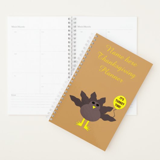 Tijd in Turkije - Thanksgiving Planner (Display)