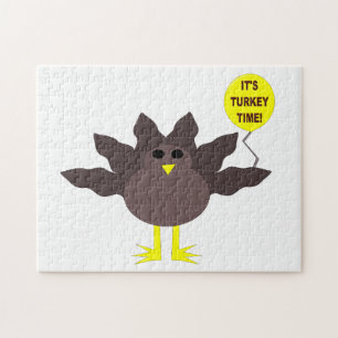 Tijd in Turkije - Thanksgiving Puzzle Legpuzzel