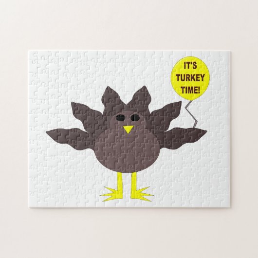 Tijd in Turkije - Thanksgiving Puzzle Legpuzzel (Horizontaal)