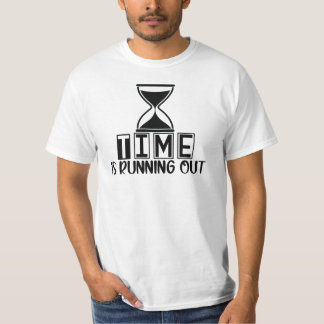 Tijd Is Aan Het Verlopen Grafisch T-shirt