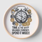 Tijd is de meest waardevolle valuta (Voorkant)