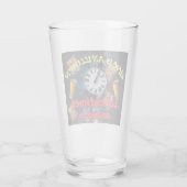 Tijd is een illusie glas (Achterkant)