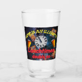 Tijd is een illusie glas (Voorkant)