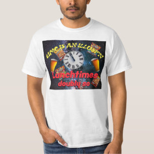 Tijd is een illusie t-shirt