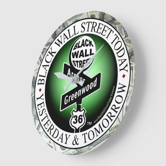 TIJD IS GELD GROTE KLOK (Hoek)