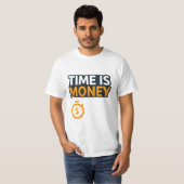 Tijd is Geld – Hustle Mindset T-Shirt | Ondernemer (Voorkant volledig)