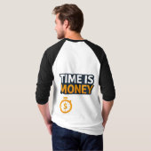 Tijd is Geld – Hustle Mindset T-Shirt | Ondernemer (Achterkant volledig)