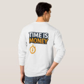 Tijd is Geld – Hustle Mindset T-Shirt | Ondernemer (Achterkant volledig)