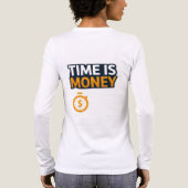 Tijd is Geld – Hustle Mindset T-Shirt | Ondernemer (Achterkant)