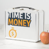 Tijd is Geld – Hustle Mindset T-Shirt | Ondernemer (In situ)